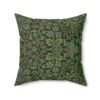 flower garden square pillow 20x20