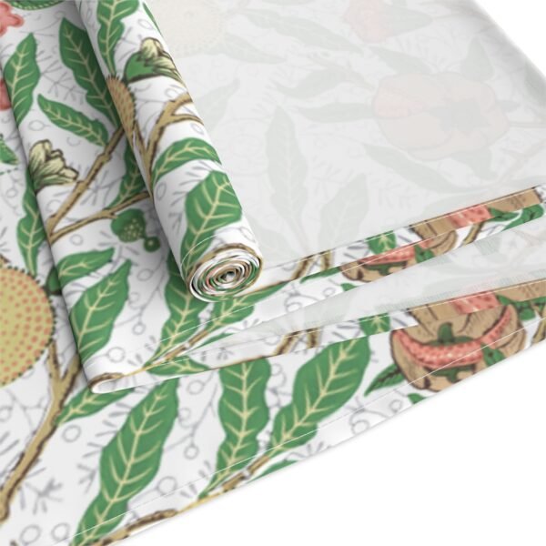 fruit table runner william morris cotton close up fruit table runner william morris cotton close up