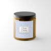 Clean Cotton soy candle in 4oz amber jar