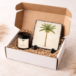 Coconut Cardamom Cream boxed gift set