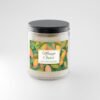 Mango Oasis candle in 9oz clear jar