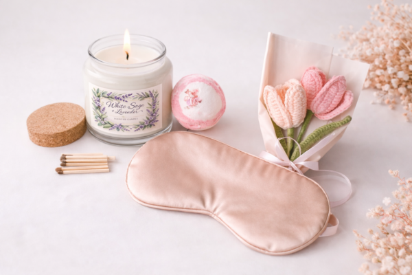 Self Care Candle Gift Set outside box