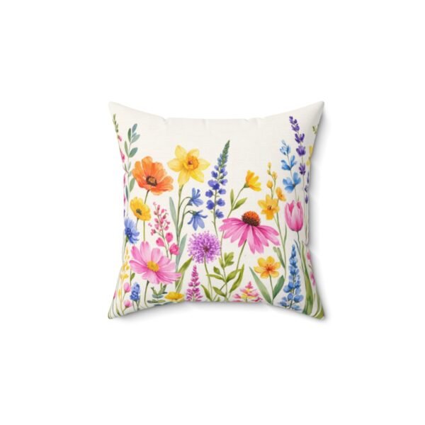 Spring Flowers square pillow 14x14 Spring Flowers square pillow 14x14