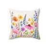 Spring Flowers square pillow 18x18 Spring Flowers square pillow 18x18