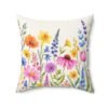 Spring Flowers square pillow 20x20 Spring Flowers square pillow 20x20