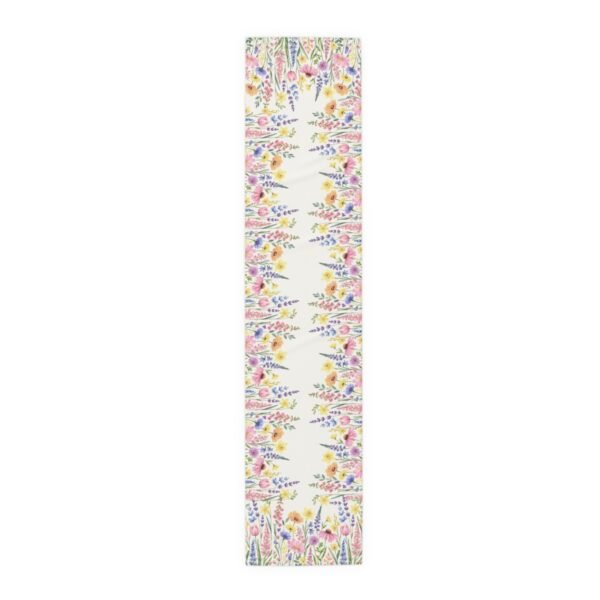 spring flowers cotton table runner 72 inches long spring flowers cotton table runner 72 inches long