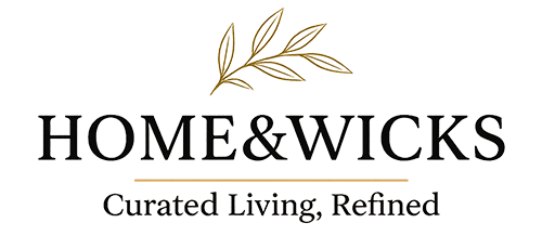 Home Wicks Logo Black Beige 500x218