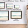 Ocean Breeze canvas wall art brown frames 1536x1094