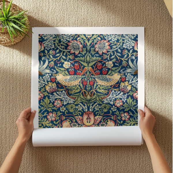 Strawberry Thief Poster Mockup Strawberry Thief Poster Mockup
