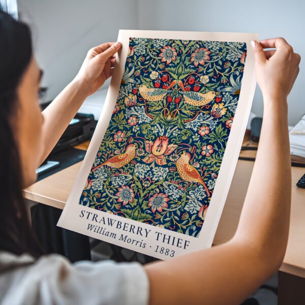 Strawberry Thief poster with no frame Strawberry Thief poster with no frame