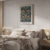 Strawberry Thief wall art above bed Strawberry Thief wall art above bed