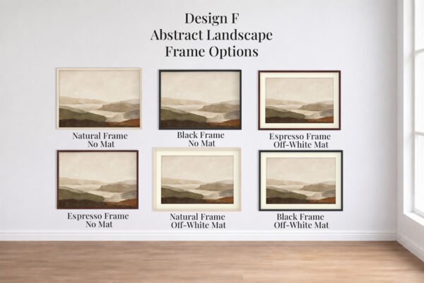 Design F Abstract Landscape Fame Choices