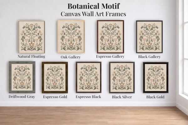 Botanical Motif Canvas Wall Art Fame Choices Botanical Motif Canvas Wall Art Fame Choices
