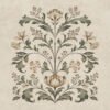 Botanical Motif square coaster