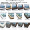 Canvas Frame Options Coastal