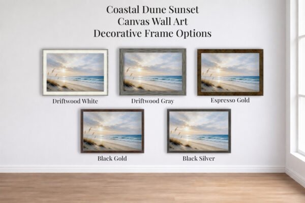 Coastal Dune Sunset Decorative Fame Choices 4c17c0ee bb78 47b8 9b54 c2f2f85e5771