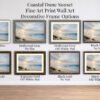 Coastal Dune Sunset Decorative Fine Art Fame Choices