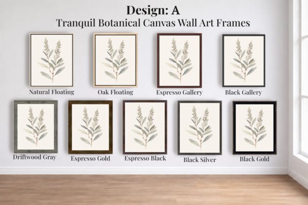 Tranquil-Botanical-Canvas-Wall-Art-Frame-Choices-Design-A---2b8254e9-acaa-4ec6-add1-392d423debb1 Tranquil Botanical Canvas Wall Art frame choices design A