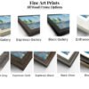 Tranquil Botanical Frame Options Tranquil Botanical Frame Options