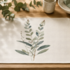 Tranquil Botanical placement on table