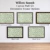 Willow Bough canvas wall art decorative frame options