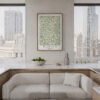 Willow Bough poster framed print wall art in kitchen