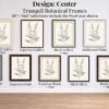 tranquil botanical center mockup Tranquil Botanical Center Design Frame Options