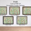 Fruit canvas decorative Fame Choices