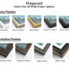 Pimpernel Art Print Frame Options Pimpernel Art Print Frame Options