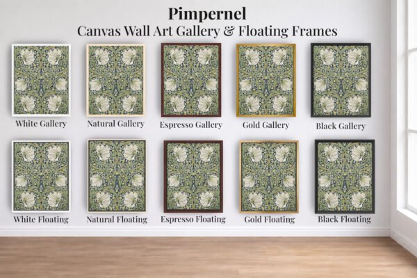 Pimpernel Canvas Wall Art Gallery Floating Fame Choices
