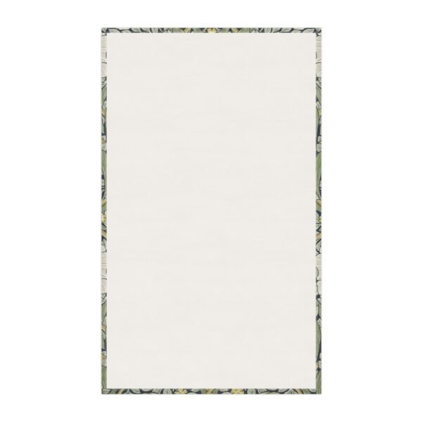 Pimpernel tea towel william morris inspired back view Pimpernel tea towel william morris inspired back view